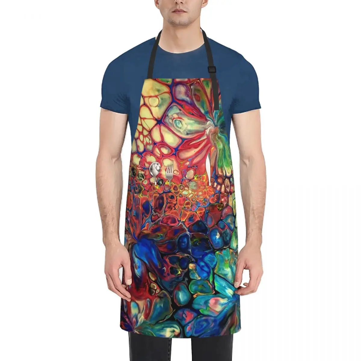 

Golden Haze Flower Apron Kitchen Things For Home Kitchen Man Apron