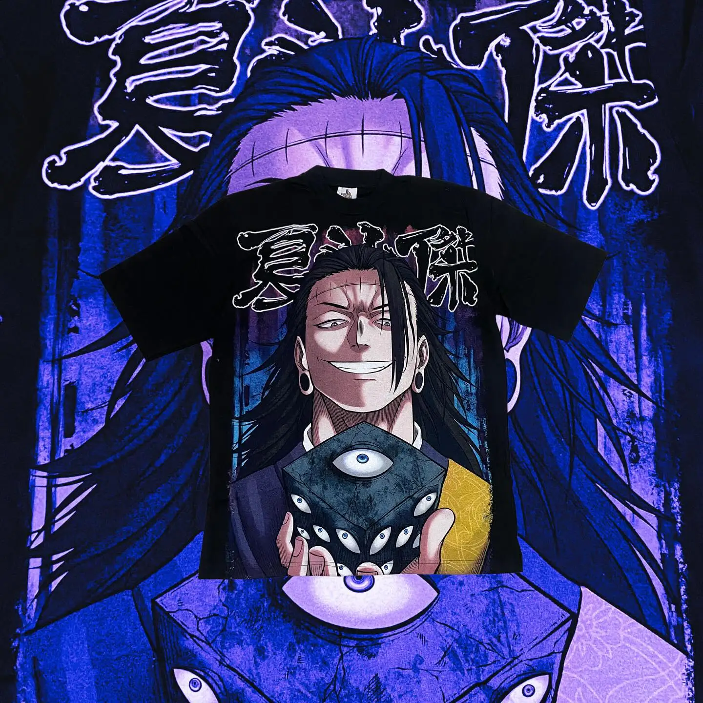 

Japanese Anime SATORU GOJO 6 JUJUTSU KAISEN Cotton Tshirt Men Baju Lelaki Wanita Perempuan Anime Graphic Tee Short-sleeved