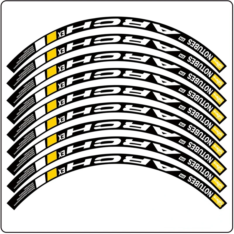 Bike Rim Sticker width 20mm Road Wheel Sets Decal 24\