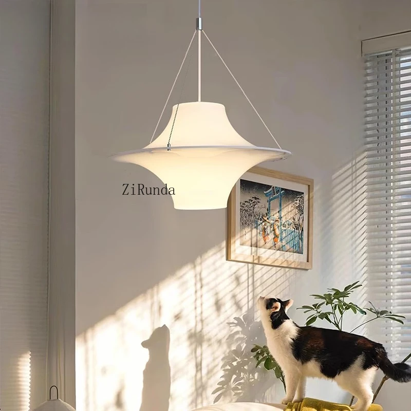 Medieval French Cream Wind Seagull Restaurant Chandelier Island Terrace Study Creative UFO Ambient Light