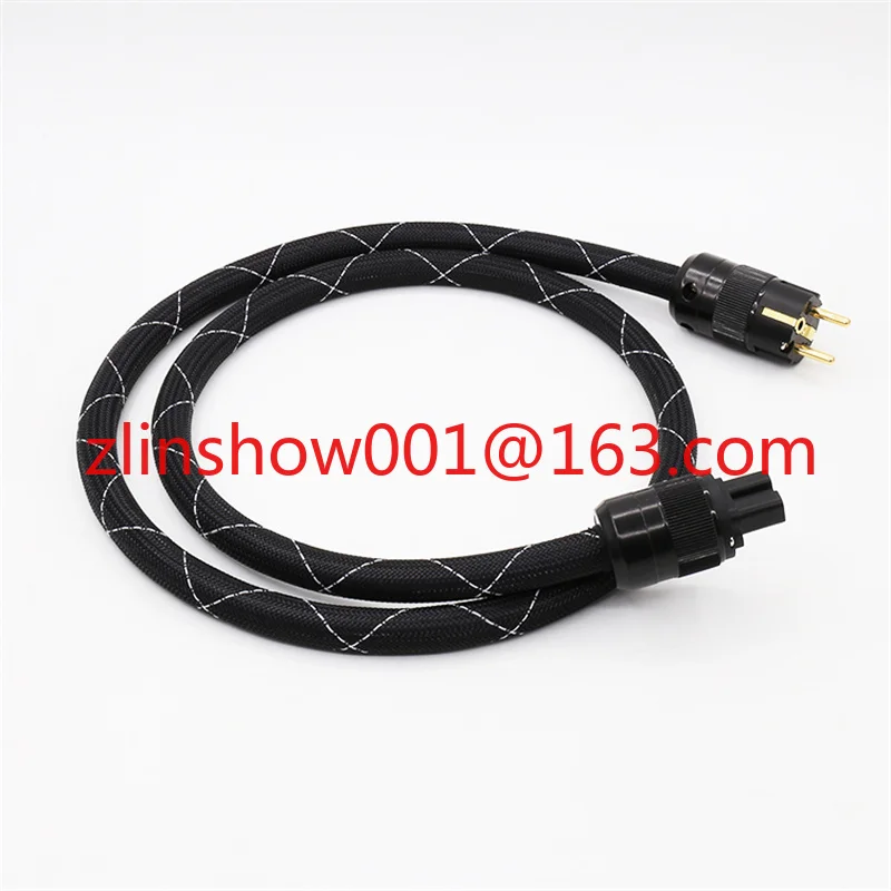 

Professional HIFI Power Line Schuko Amplifier EU Power Plug Cable PVC Insulation