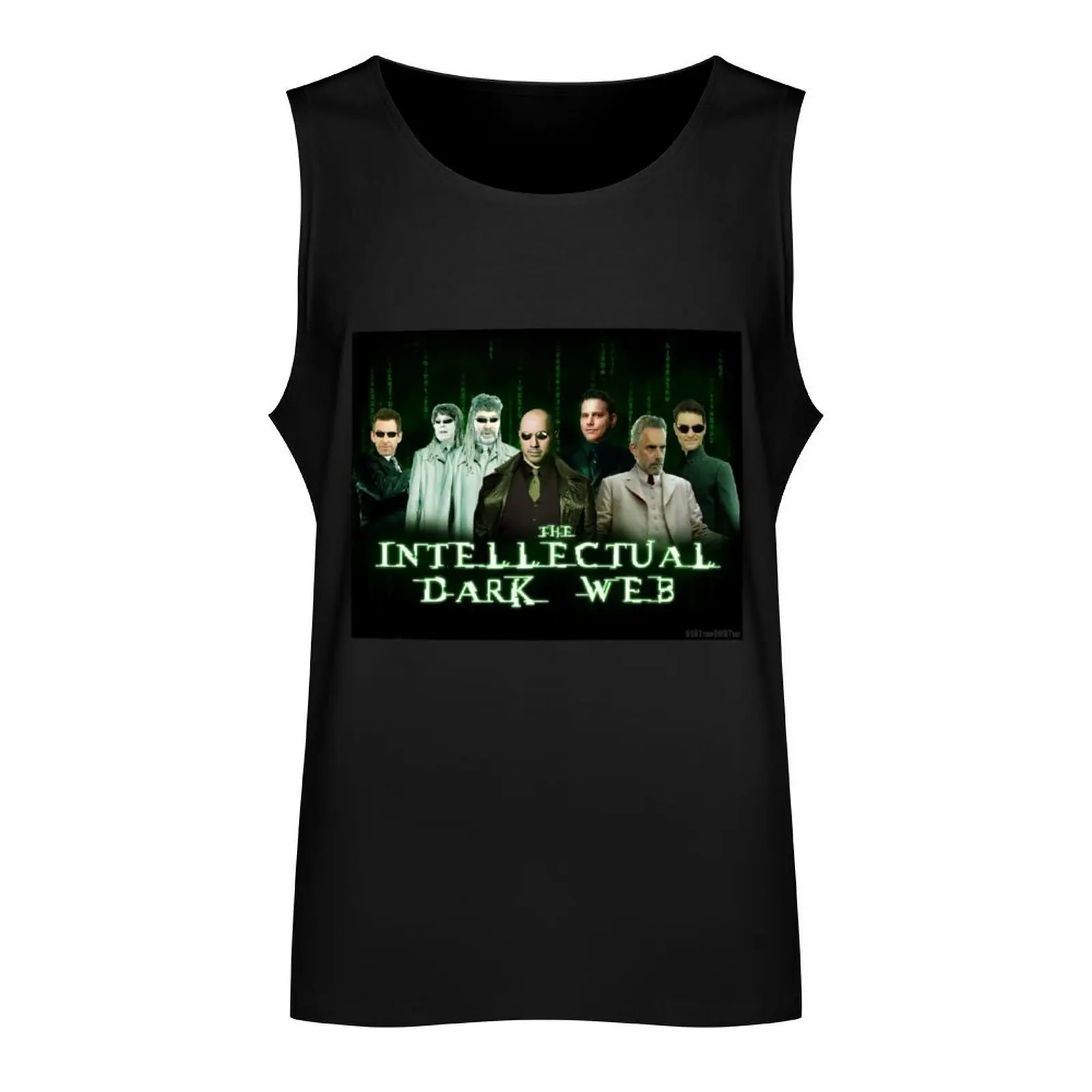 The Intellectual Dark Web - Matrix Parody Tank Top T-shirt sports summer clothes for men