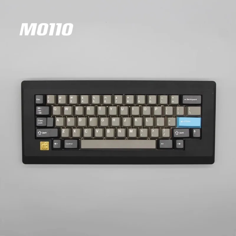 

Retro Black M0110 Mechanical Keyboard Kit HHKB Layou Hot-swap QMK VIA Supports Bluetooth Customized Mechanical Keyboard Kit