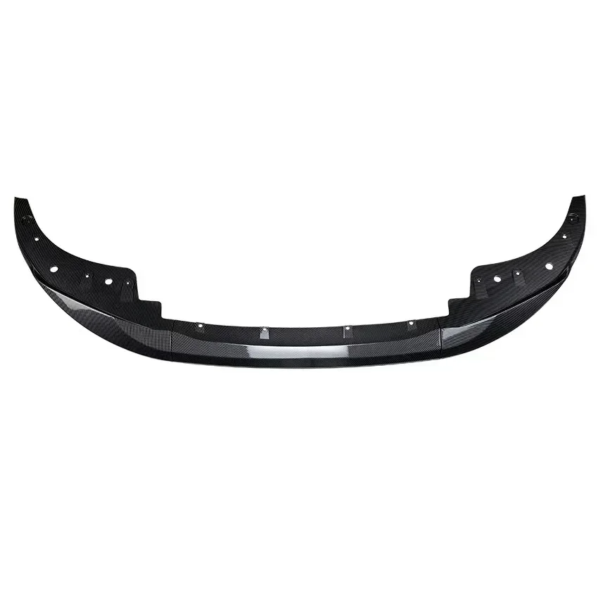 New！Car Front Bumper Lip Splitter Spoiler Body Aero Kit Accessories For BMW 4 Series G22 Coupe G23 Convertible M Pack 2020-2024