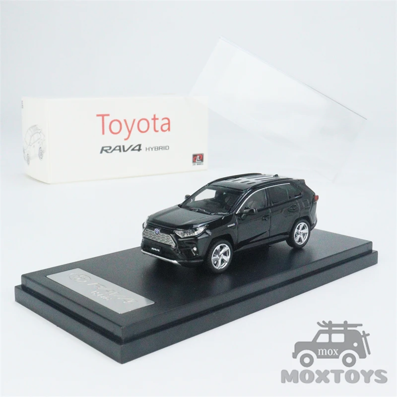 LCD 1:64 RAV4 Hybrid Metallic grey Blue Grey White Black Diecast Model Car