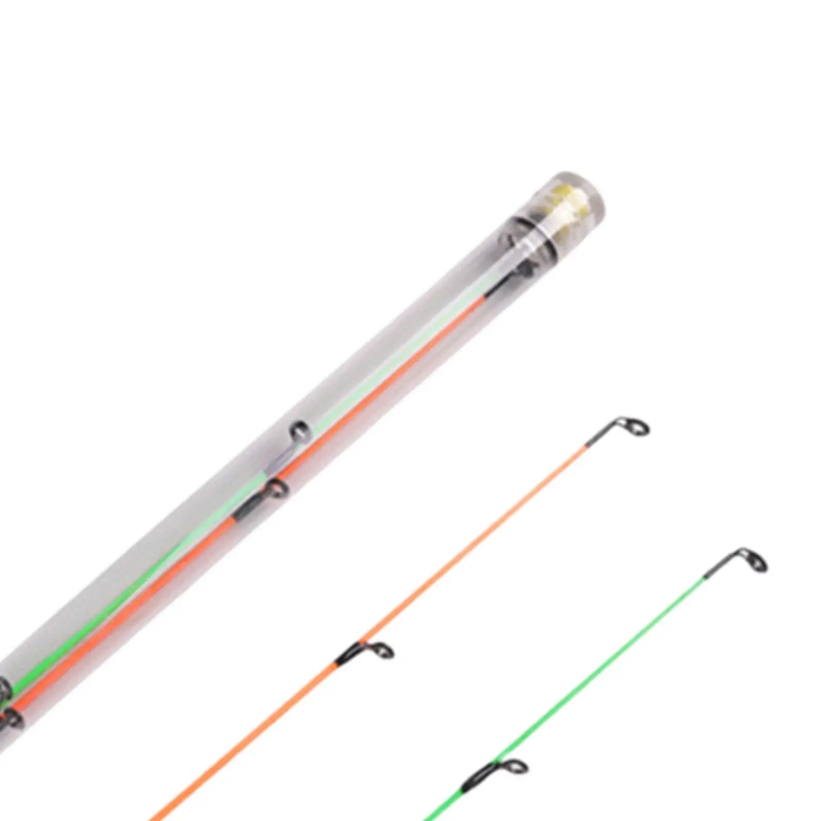 3x Canna da pesca con alimentatore Punta per canna Tutti i tipi di acqua Pesca notturna Accessori per canne da pesca Canna da jigging Canna da alimentazione in carbonio/fibra di vetro