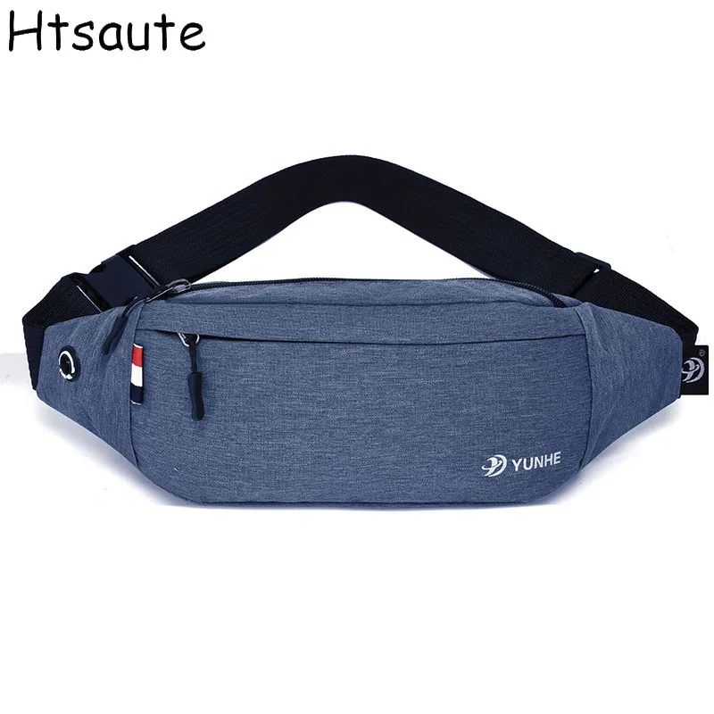 

Men's and Women's Universal Models Waist Bag Fashion Crossbody Bags Sports Cell Phone Bags Solid Color Large Capacity Chest Pack