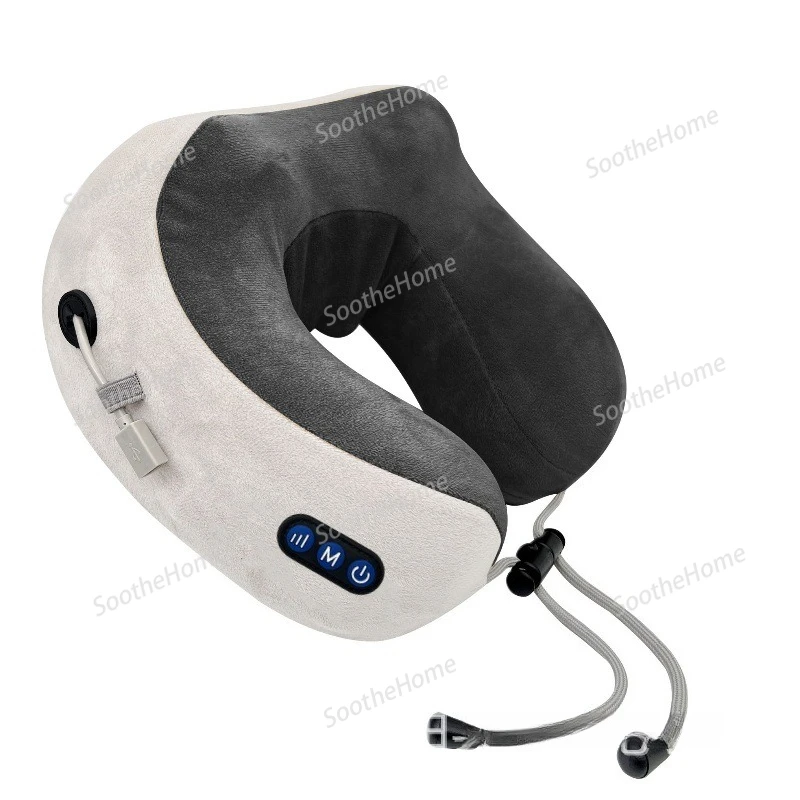 

Home Massage U-shaped Pillow, Memory Foam, Portable Car Travel, Electric Neck and Cervical Massager, U-shaped Massage Pillow