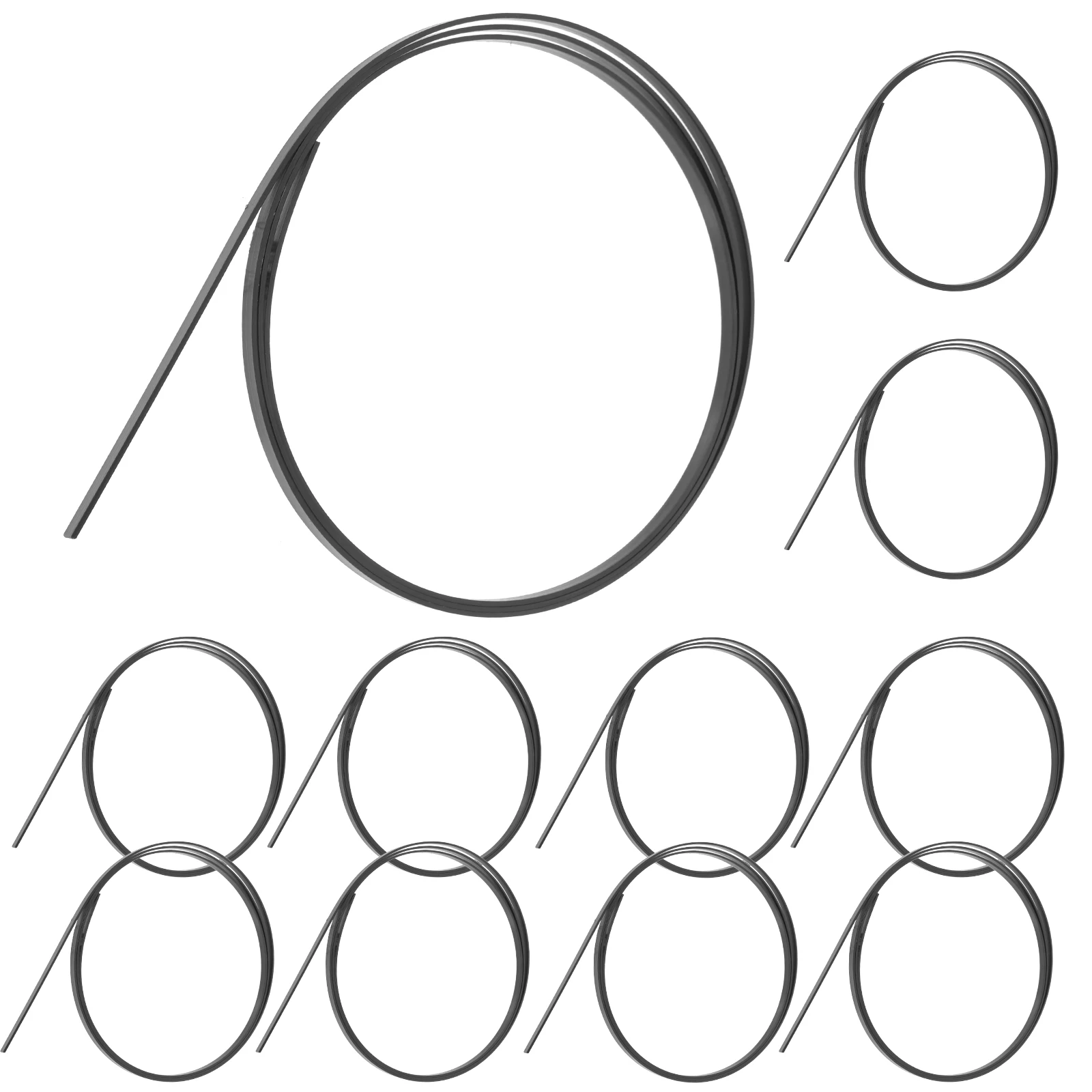 

12pcs Guitar Binding Purfling Strips Plastic Edge Trim Replacement Acoustic Decorative Ukulele Classical Accessories Durable