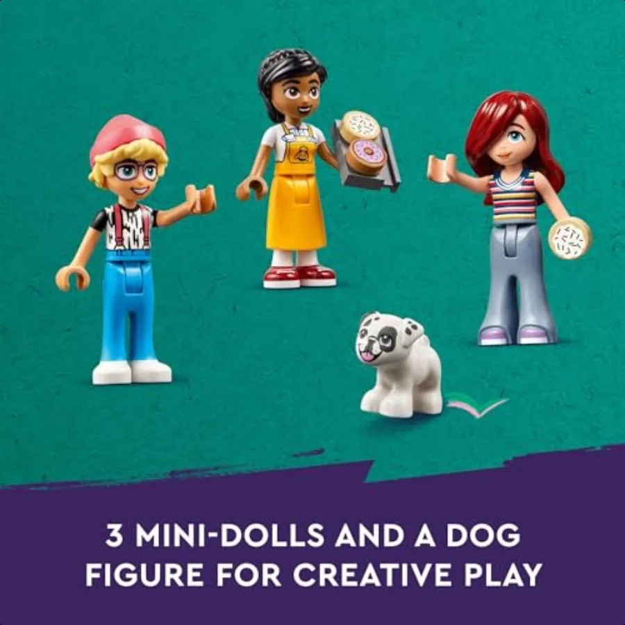 Amis Heartlake City Café jouets de construction semblant jouer jouets figurines Playset pour filles garçons âgés de 6 ans + jeu imaginatif W Mini poupée