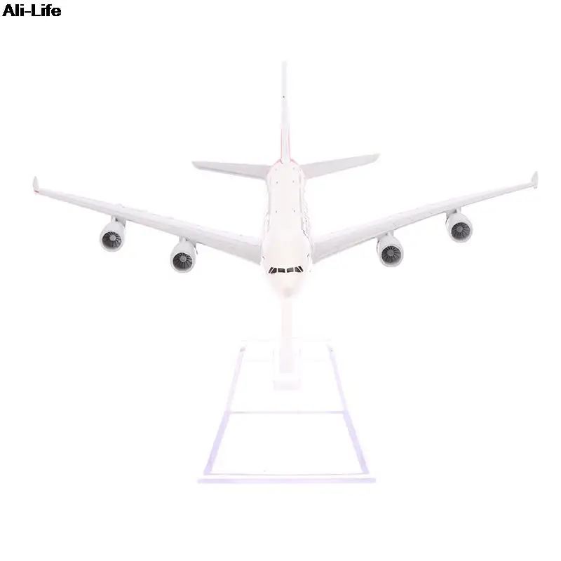 Avion de Moulage sous Pression pour: Avion en Alliage à l'échelle 1/400 Airbus A380 Thai Airways Thaïlande 16cm modèle d'avion Jouet modèle d'affichage Statique à collecter