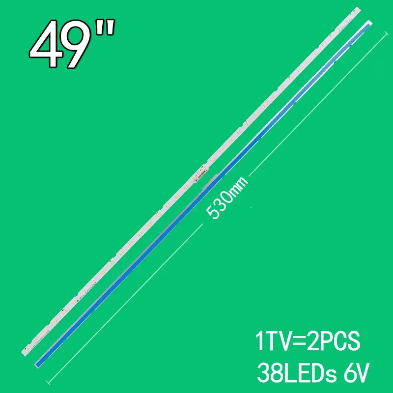 Imagem -02 - Lcd para Samsung Cy-nn049hglv2v Cn049hglv5v Cy-n049hgev3h Ue49nu7500 Ue49ru7300 Ue49ru7470 Ue49nu7479 Ue49nu7502 49nu7102 49 49 tv