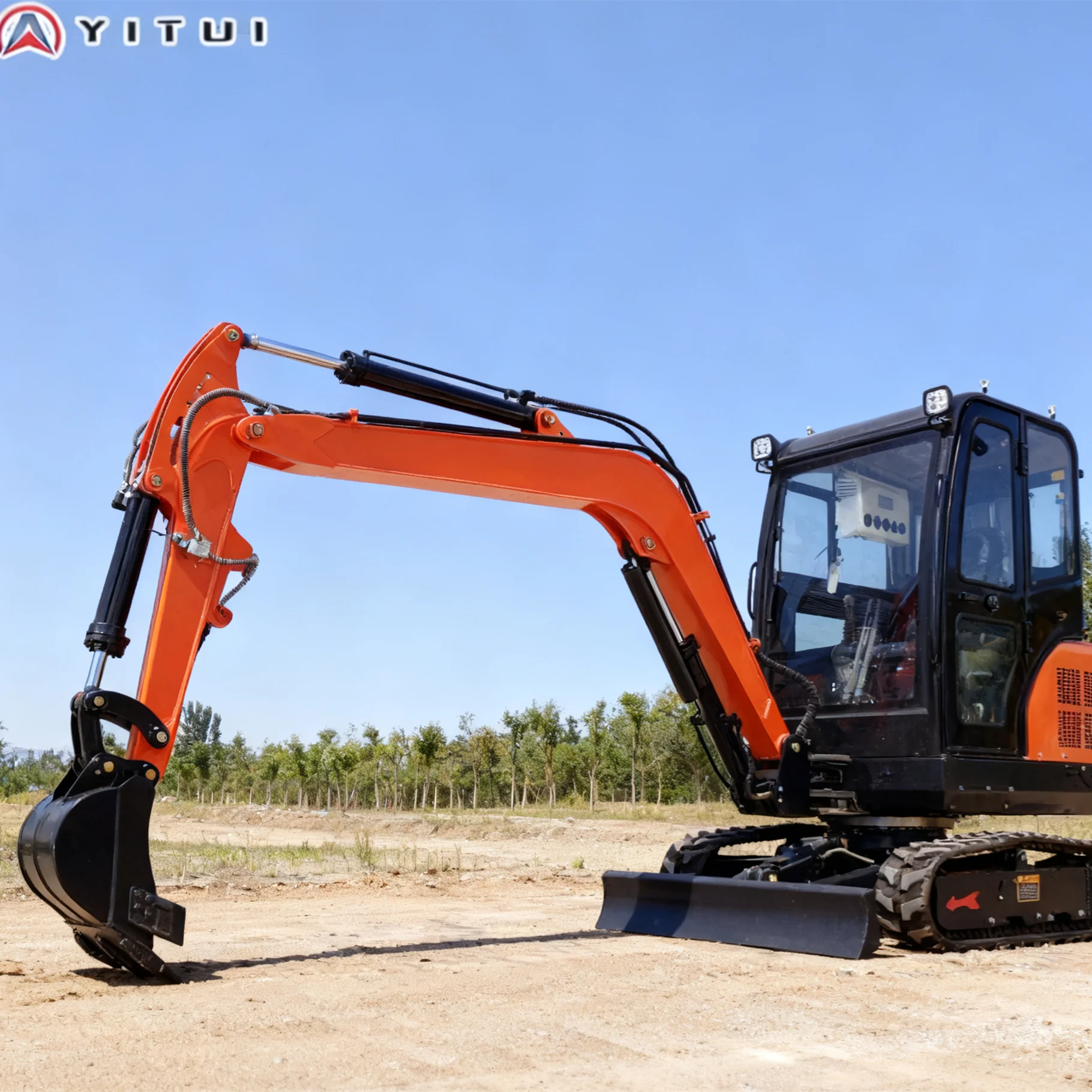 Vendite dirette in fabbrica 3 tonnellate di piccola escavatore Motore Kubota multifunzionale personalizzato Ce Epa Euro 5 Piccola escavatore