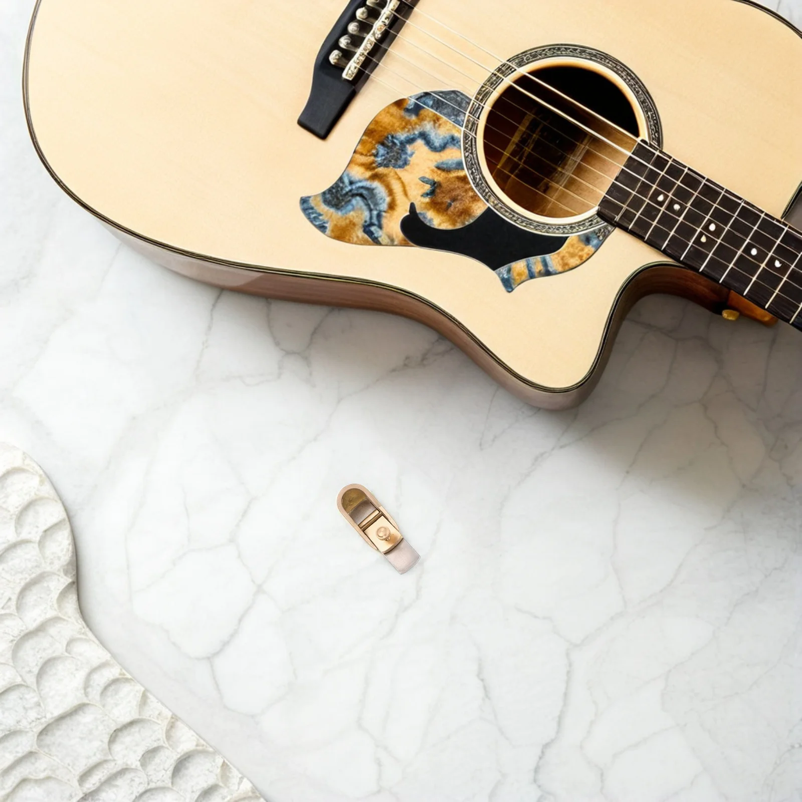 Compact Violin Thumb Planer Precision Brass Woodworking Tool for Flat Bottom Fingerboard Adjustment and Instrument Restoration