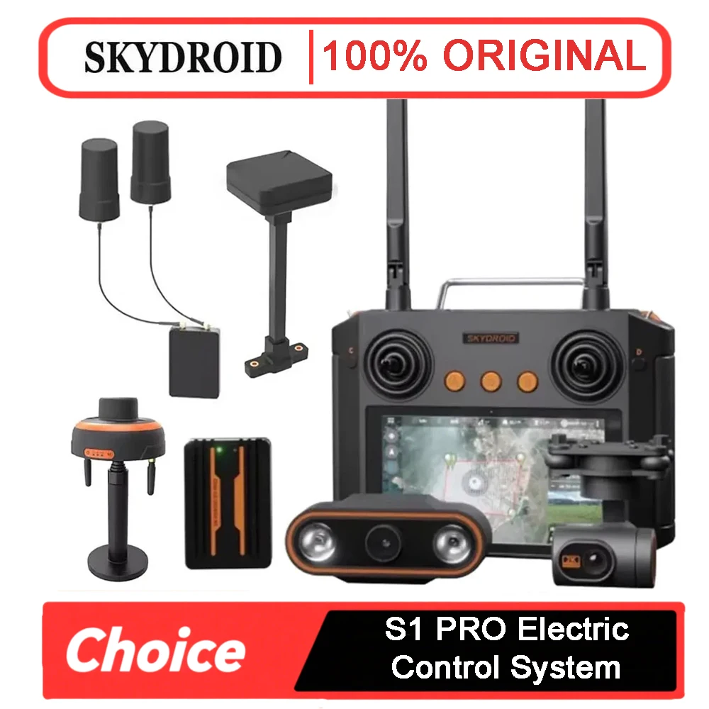 

Skydroid S1 PRO Electric Control System 1080p Video Transmission Multi-Expanding Remote Control LED Camera for RC Car Boat Drone