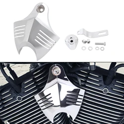 Mptprcycle V-shield Horn Cover For Harley Dyna Softail Sportster Electra Road King Street Tour Glide Big Twin Stock Cowbell