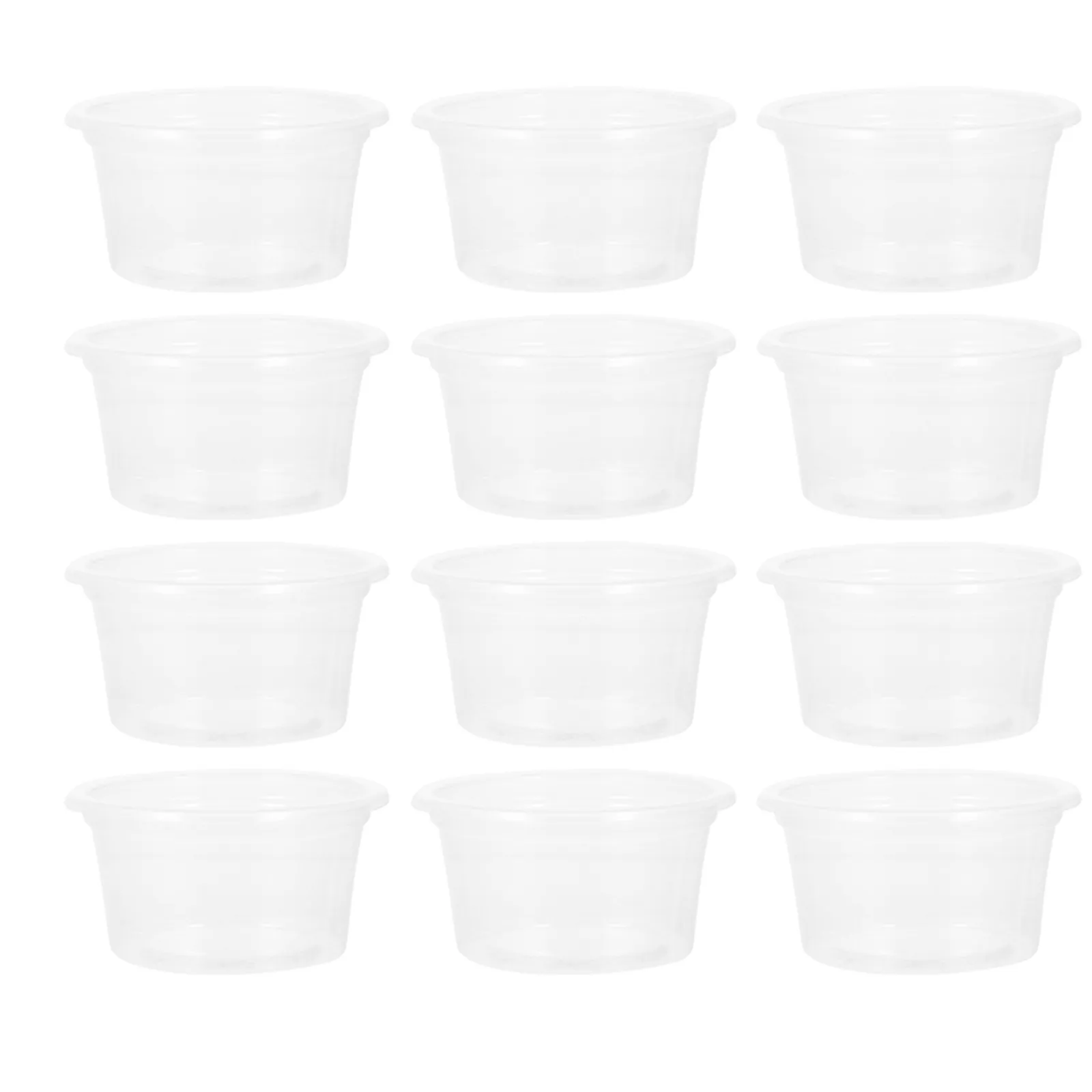 30Pcs Reptile Food Water Bowls Plastic Feeding Cups Suitable for Small Pets Geckos Lizards Snakes Spiders Terrarium Tank view 3
