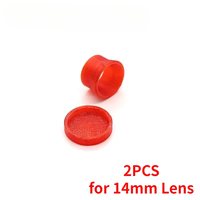 2PCS FPV Camera Lens Protective Cover 14mm for DJI FPV Air Unit / Caddx Vista Poalr / Runcam Phoenix