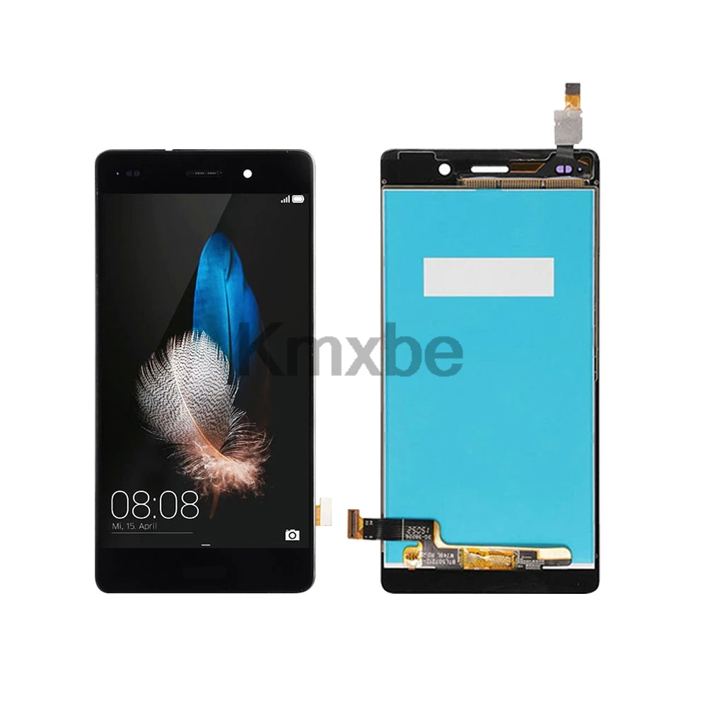 5.0 "LCD pour Huawei P8 Lite 2015 ALE-L21 ALE-L02 écran tactile numériseur assemblée remplacement avec cadre pour ALE-L23 LCD