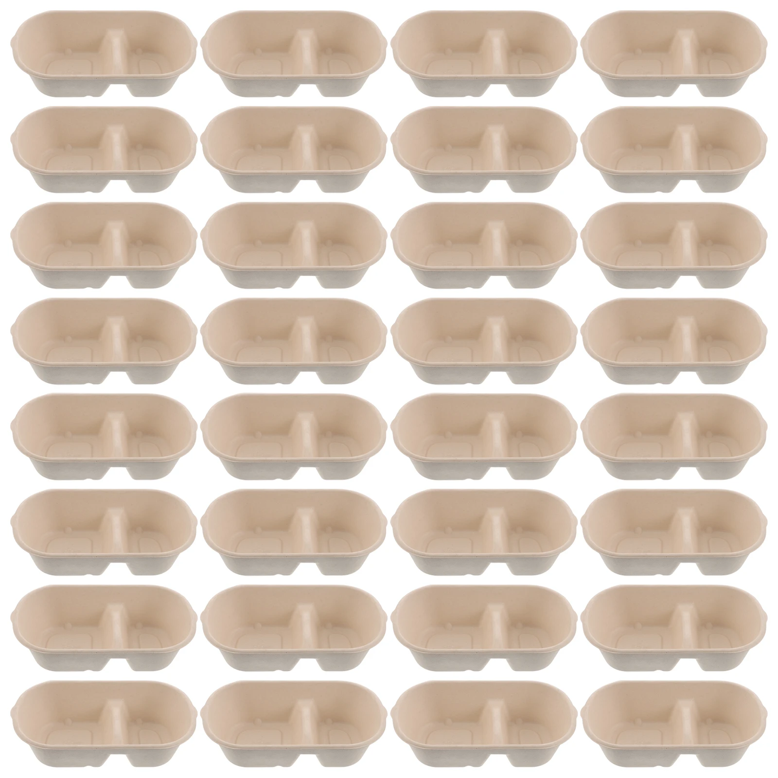 

50Pcs Lightweight Disposable Pet Bowls Puppy Feeding Dishes Portable Dog Kennel Crate Food Water Bowls Dual Purpose Small Animal