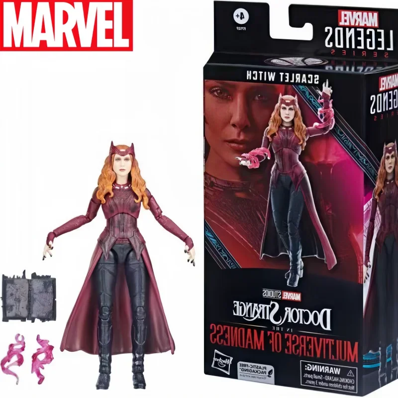 

Marvel Legends Series Toys Avengers Scarlet Witch 6 Inches 15cm Comic Series Joints Movable Model Anime Peripheral Birthday Gift