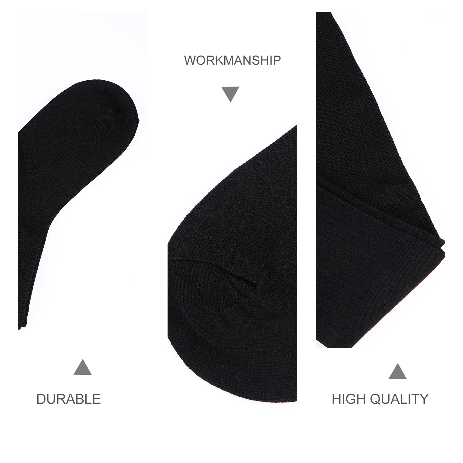 3 пары высококачественных дышащих футбольных носков, мужские спортивные чулки-трубочки, черный рождественский подарок, эластичные длинные гольфы