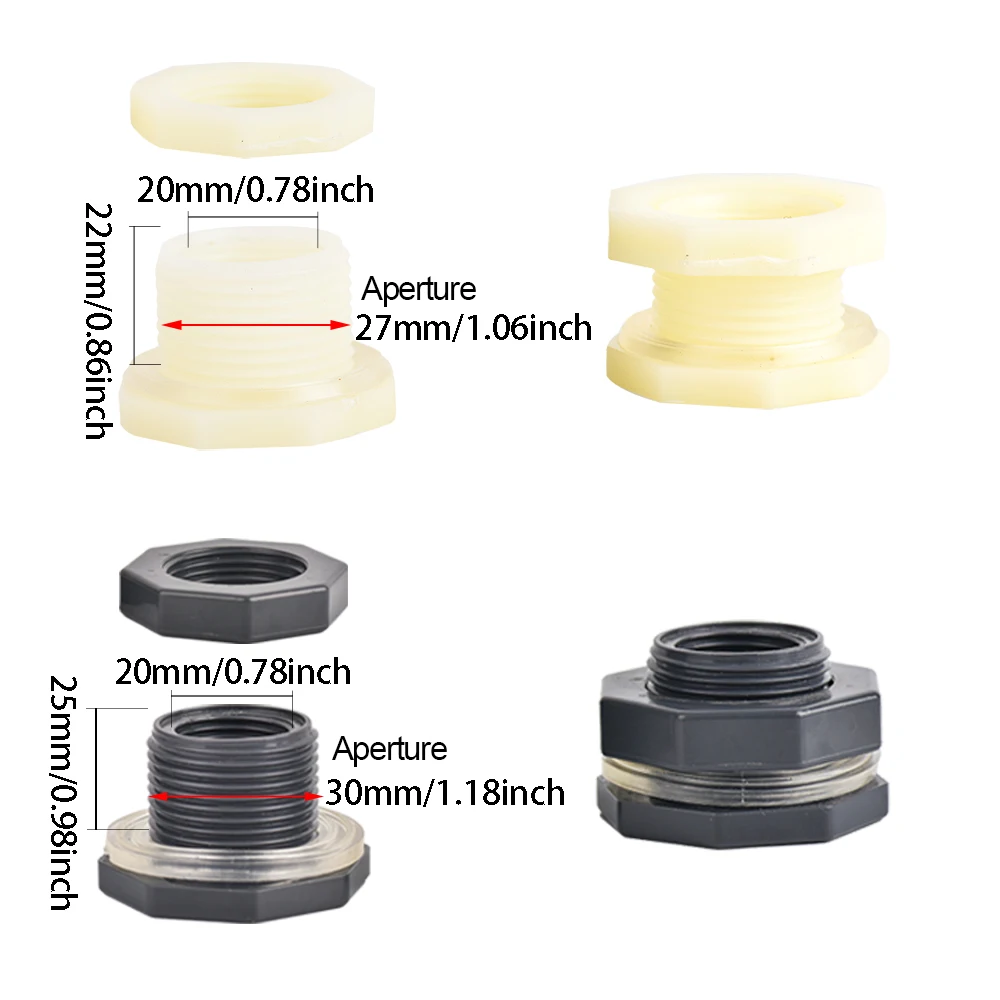 1000 L Adapter zbiornika IBC S60X6 gwint do 10mm armatura do węży zawór mosiężny kran do ziorniki wody zewnętrznego