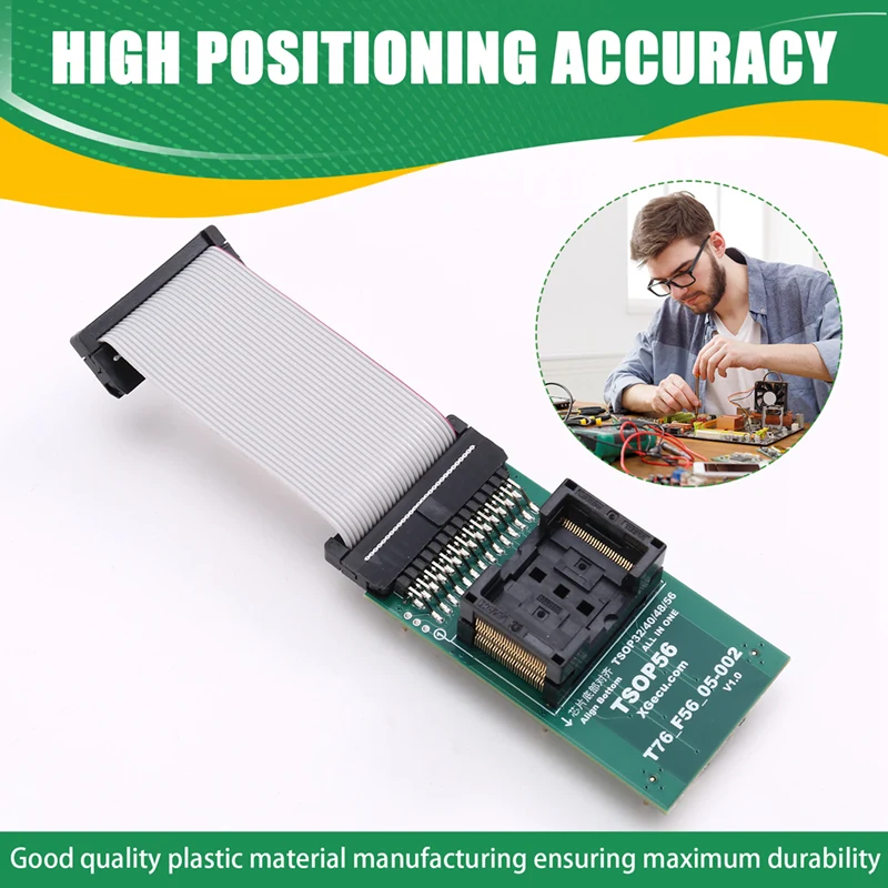 Programmeur Adapter Voor Xgecu T76 Programmeur TSOP32 TSOP40 TSOP48 TSOP56 4 In 1 Adapter