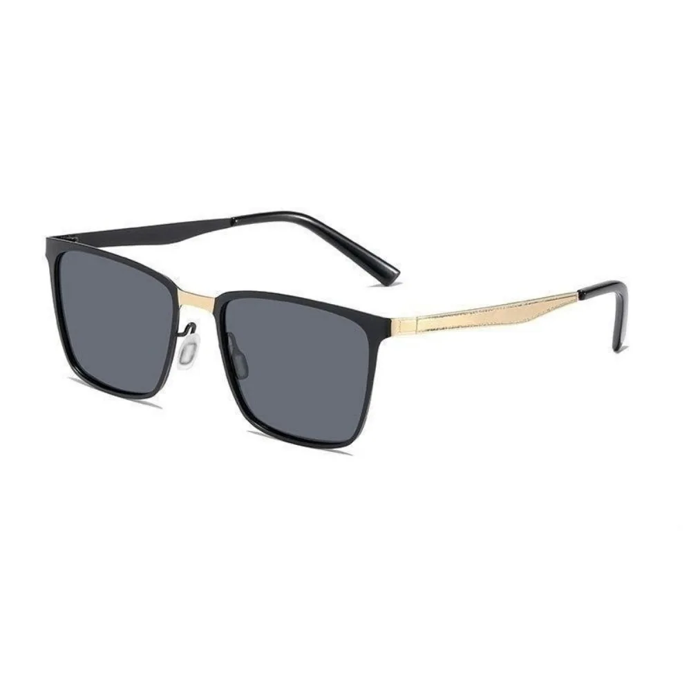 Photochromic Polarized Sunglasses UV400 Pilot Style Color-changing Lens Men Anti-glare Driving Eyeglasses Shades for Men image 6