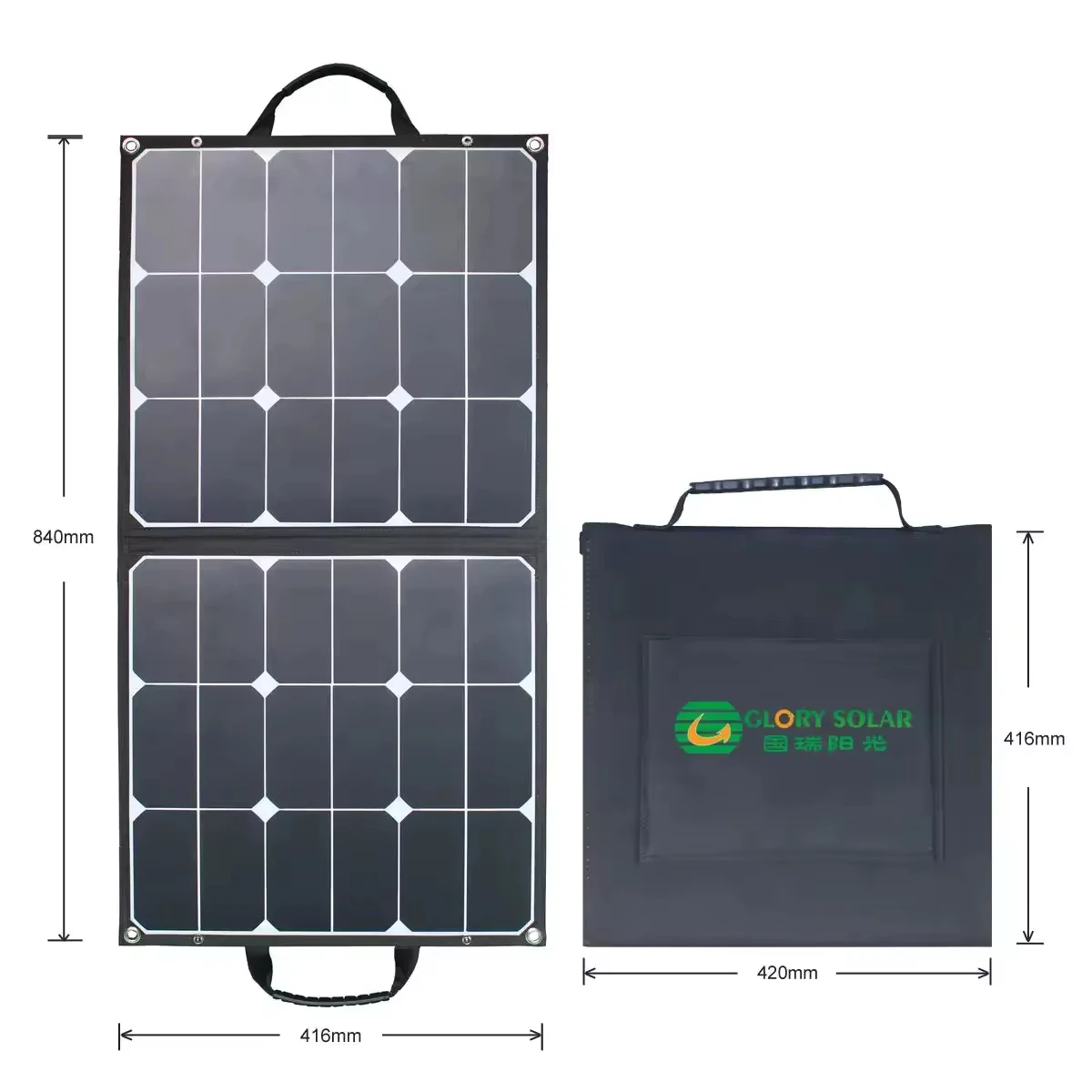 Glory Solar Stock Sales Wholesale Product Foldable Solar Panel with USB DC for Phone Ipad Laptop