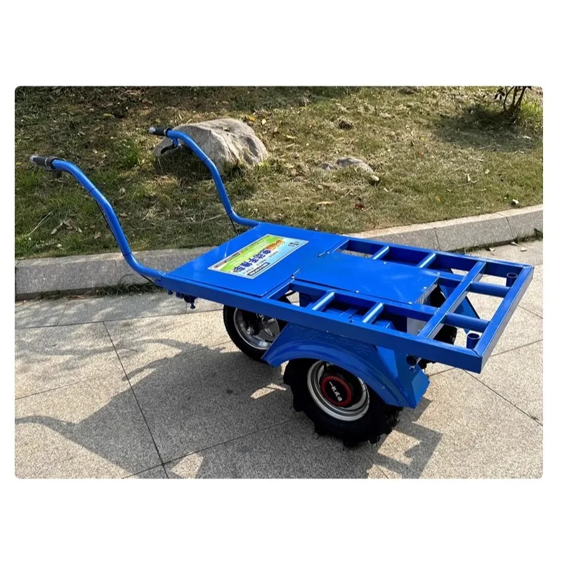 Electric chicken bus agricultural three-wheeled cart household two-wheeled transport cart
