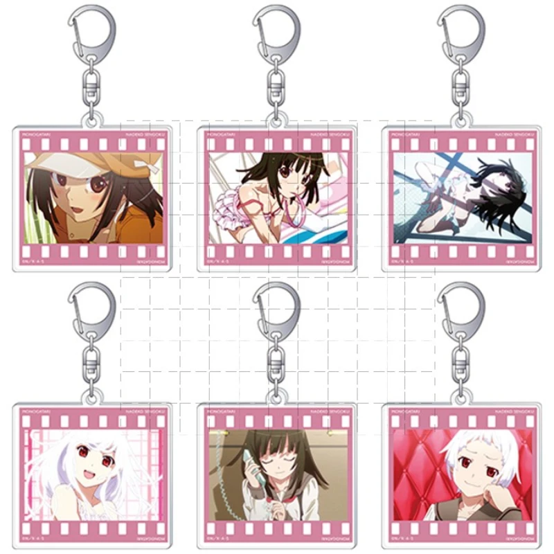 Игровой брелок Sengoku Nadeko, кукла аниме, акриловый брелок, подвеска для подарка