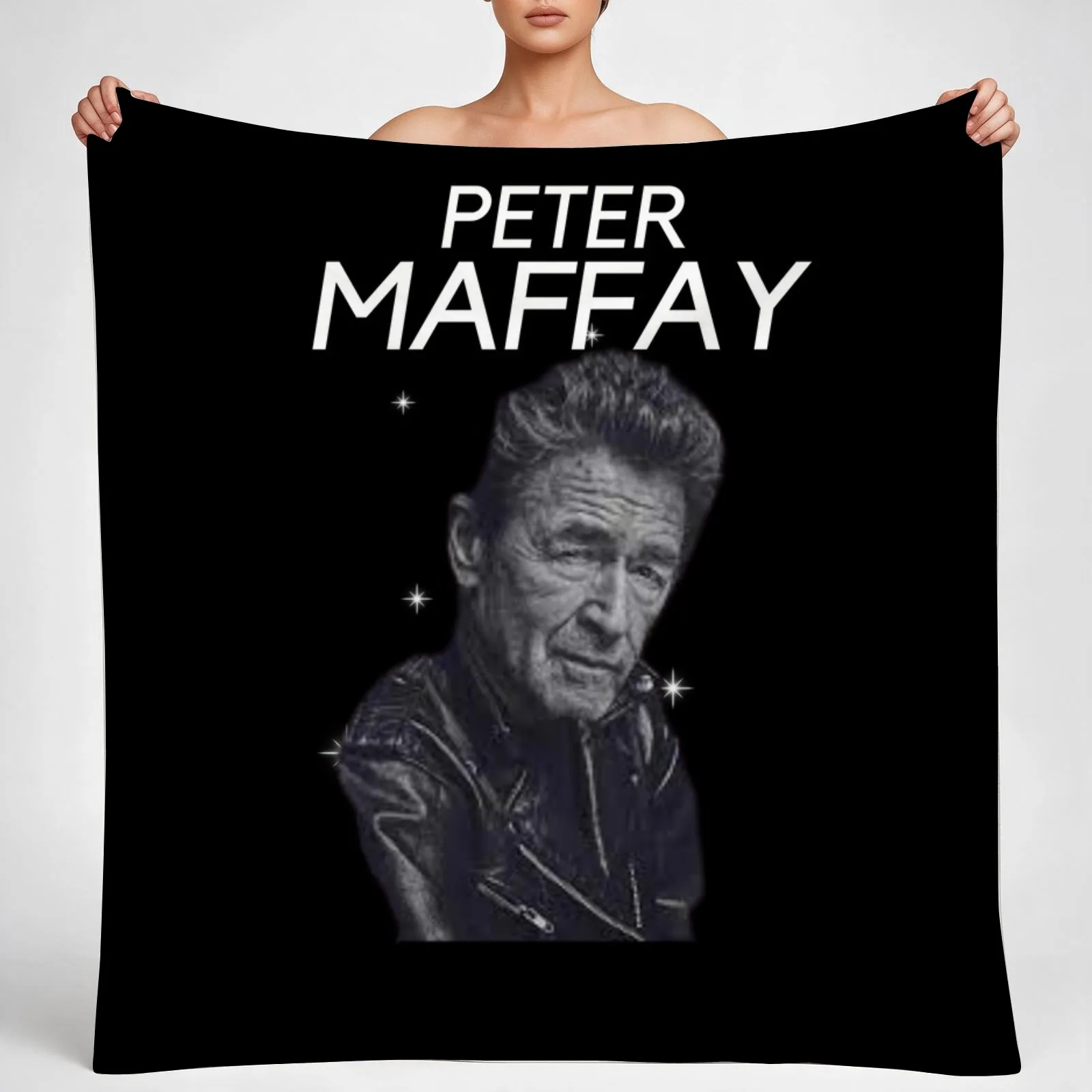 Peter Maffay- rip Peter Maffay - rest in peace Peter Maffay Throw Blanket couch cozy soft plush fuzzy picnic outdoor blanket