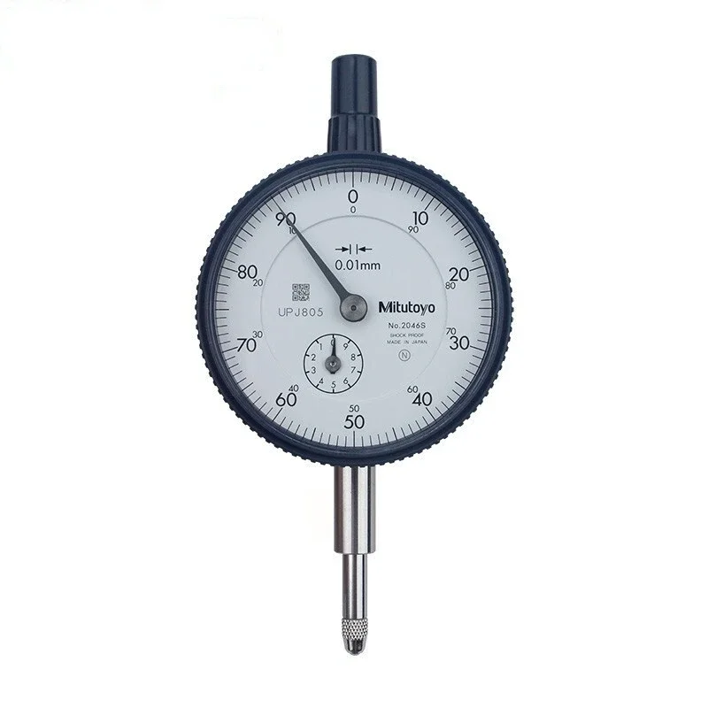 Mitutoyo 2046S Dial Indicators Standard Type Measure Tools 0-10mm, 0.01mm Dial Indicator