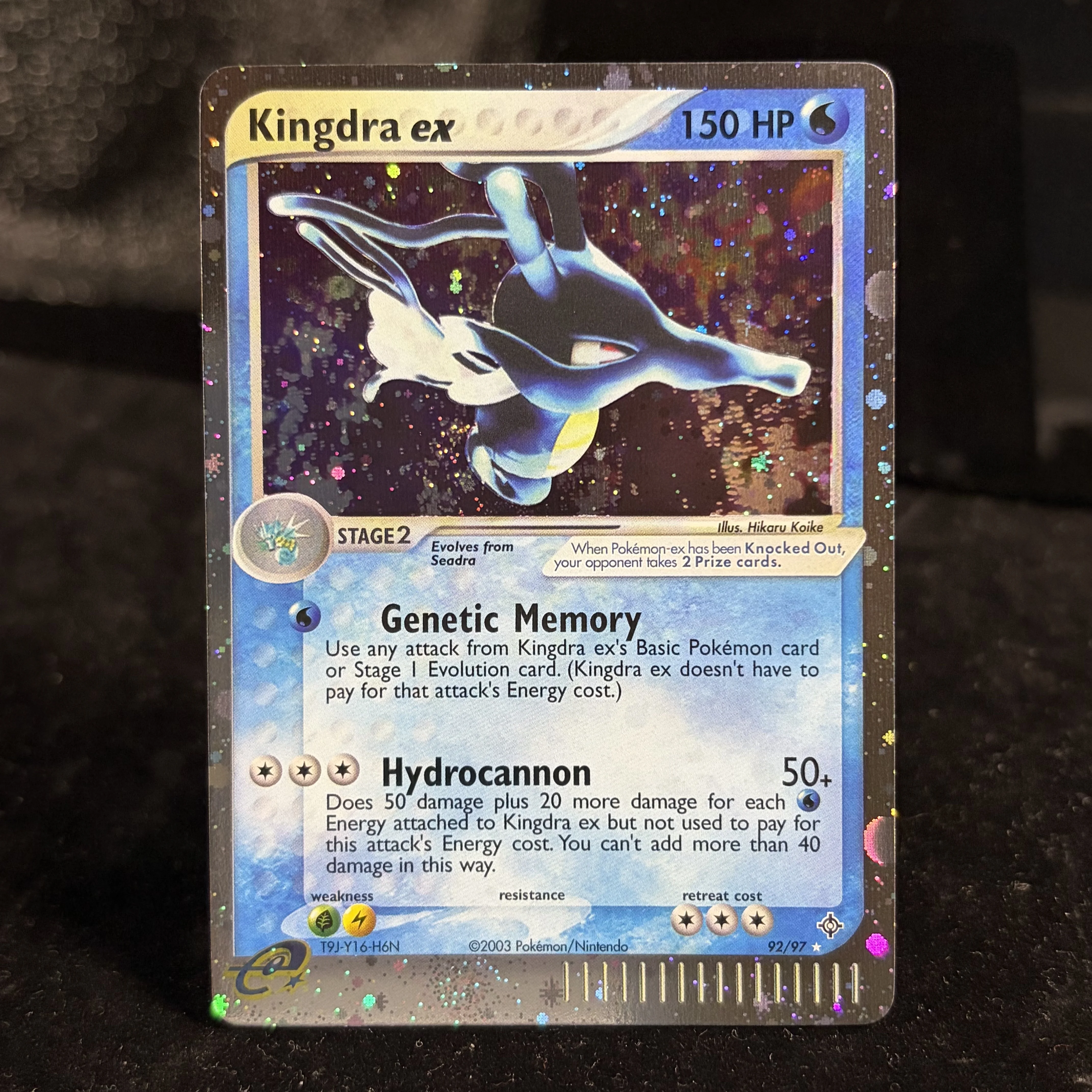 PKM Neue FOIL-Kartensammlung Deoxys(DX) & Dragon(DR) Serie Rayquaza/Latias/Latios/Raikou/Manectric Ptcg Proxy-Karte Geschenke Spielzeug – Detail 13