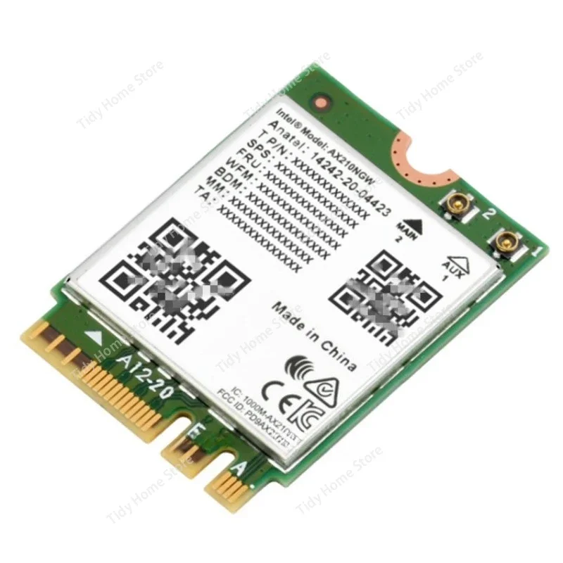 

ДЛЯ Wireless-AX210 Гигабитный двухдиапазонный модуль беспроводной сетевой карты Wi-Fi 802.11AX Стандартный Bluetooth 5.2
