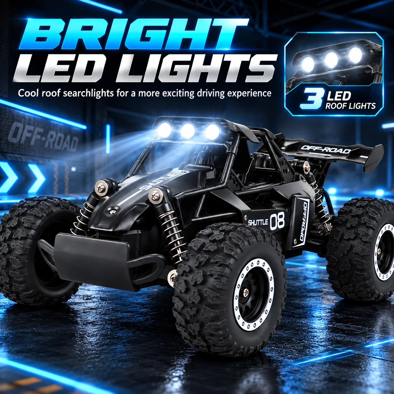 ZNLYRION Mobil RC Off Road 1:1 - Led Light Kit Rc ulasan dan harga