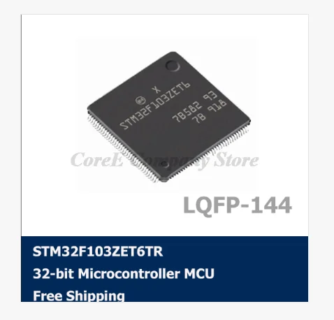 1PCS STM32F103ZET6 LQFP-144 32-bit Microcontroller MCU
