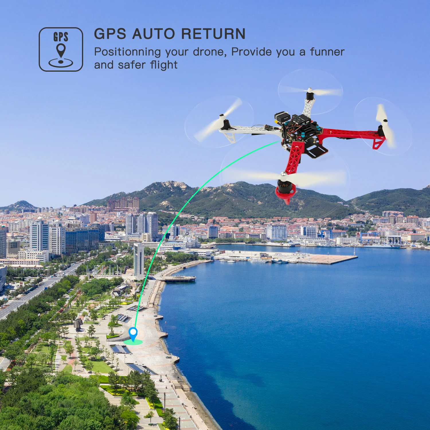 Radiolink Mini Pix FC Open Source Flight Controller For Multirotor Drone Fixed Wing RC Vehicle Ship Accessories