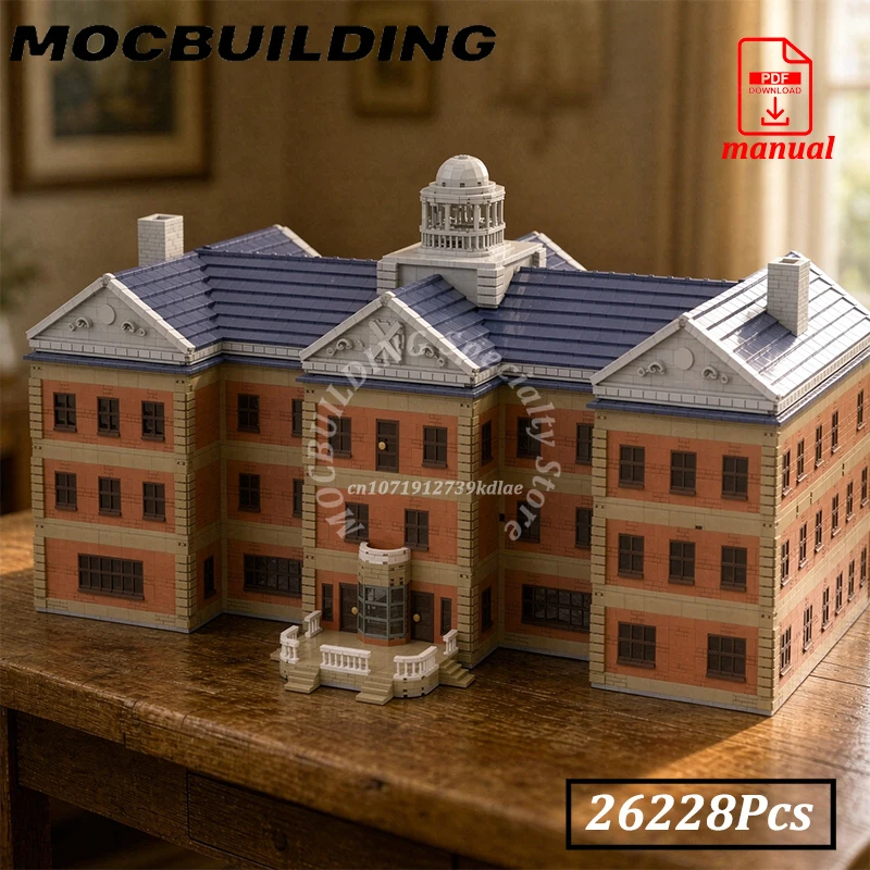 26228Pcs MOC Mansion Buildings with Detailed Interiors Classic House Set Model MOCBuilding Architecture Construction Blocks Toys