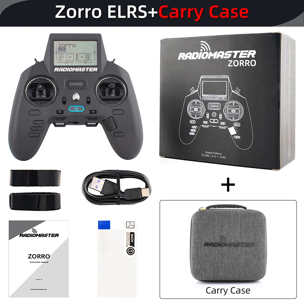 RadioMaster Zorro 2.4 GHZ RC Controller ELRS CC2500 JP4IN1