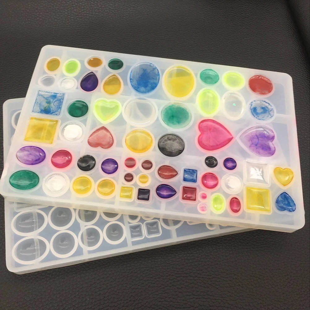 

Crystal Patch Mold Jewellery Molds Water Drop Silicone Resin Pendant Mould for DIY Jewelry