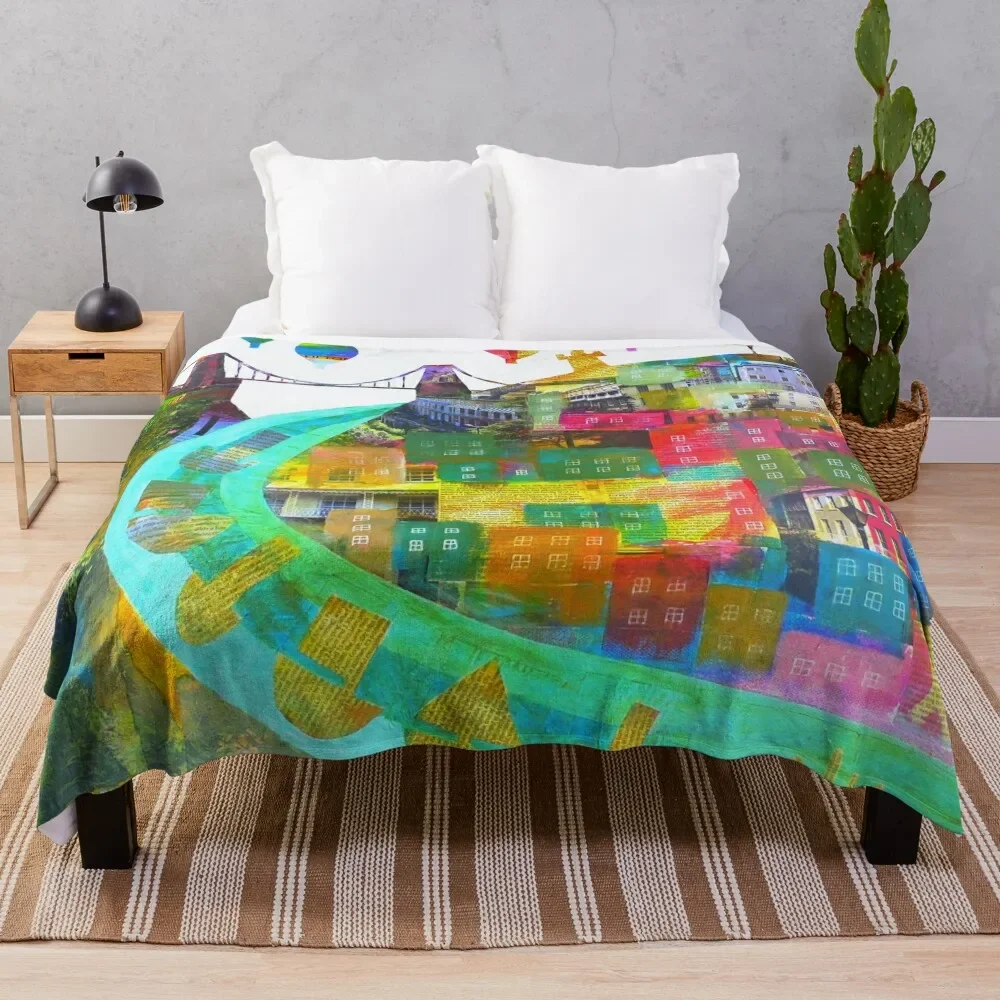 

Clifton Colours Throw Blanket Long Lasting Soft Plush Blanket for Daily Use