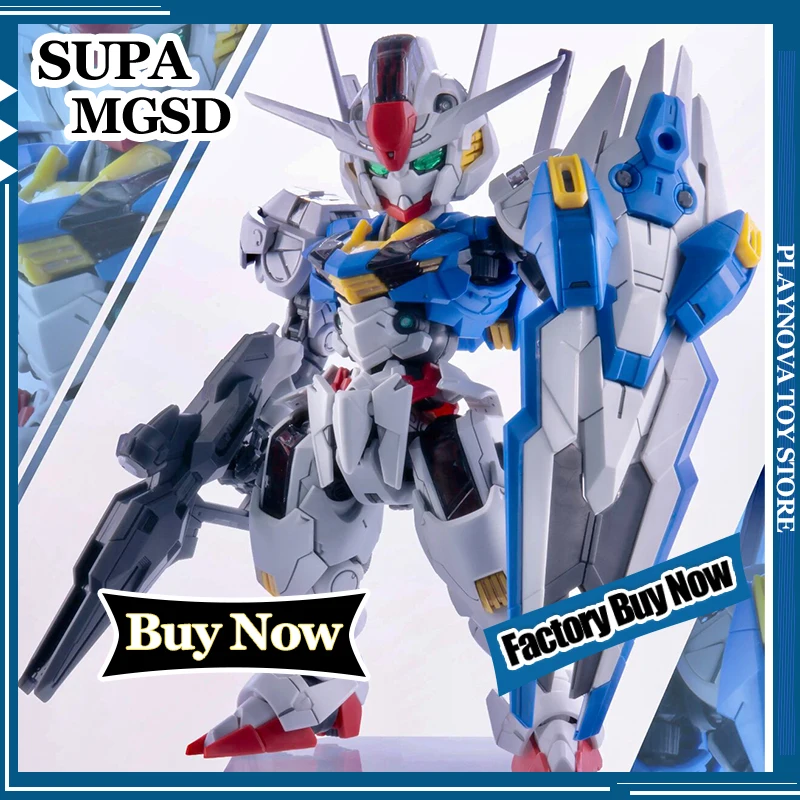 

SUPA MGSD Aerial - The Witch From Mercury: Сборная модель меха, коллекционная фигурка, игрушка-головоломка для мальчиков, подарок, украшение для рабочего стола