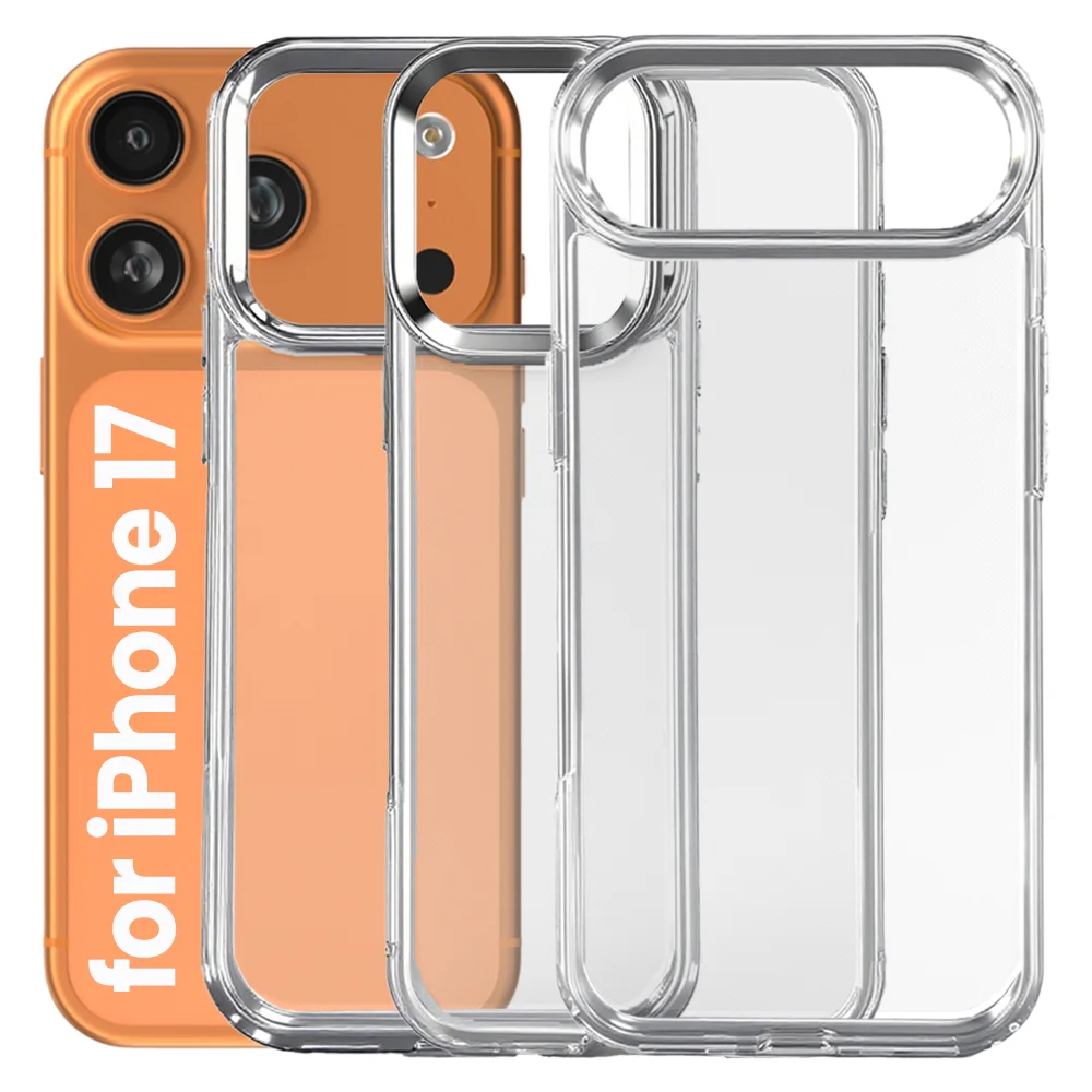 

Защитный чехол из ТПУ для телефона, прозрачные чехлы для IPhone 17 Pro Max 17Air, прозрачный противоударный чехол для Iphone 17 Air