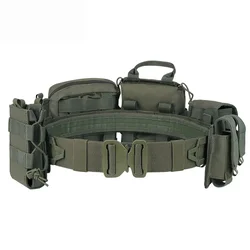 Yakeda-Polyester Tactical Belt for Outdoor Training, CP Mag Pouch, Hunting Accessories, Duty Belt