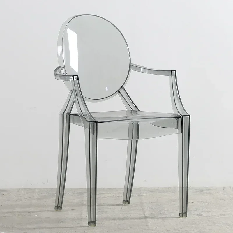 Transparent Dining Acrylic Chair Custom Ghost Chair Devil Online Celebrity Household Plastic Stool Transparent Cosmetic Chair