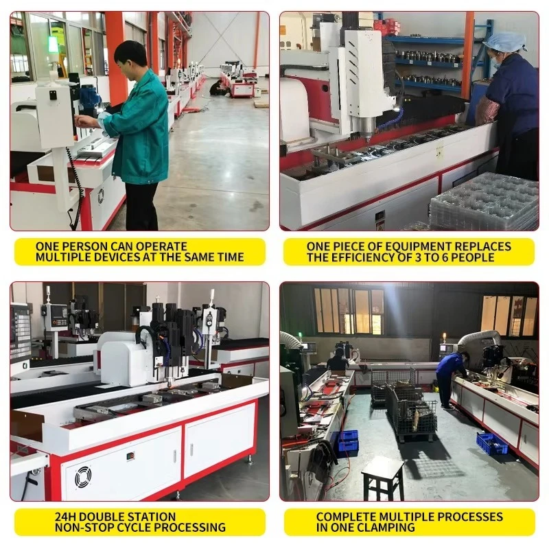 High Speed Vertical CNC Drilling & Tapping Machine with Automatic Tool Changer 12mm Max Drilling Diameter