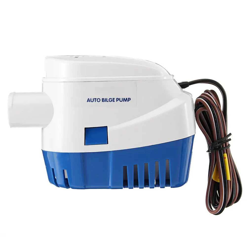 Automatic Submersible Boat Bilge Water Pump 12/24V 1100GPH Auto with Float Switch