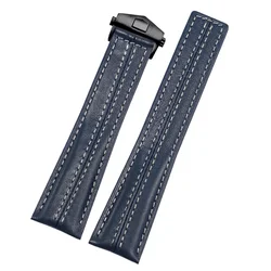 Genuine Leather Watch Strap for TAG Heuer Carrera Porsche Edition Heuer Cowhide Monaco Heritage 6 Watchband Accessories 22mm